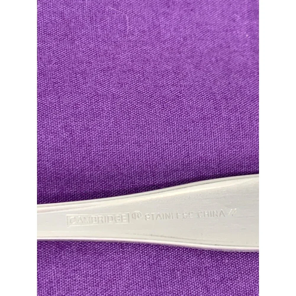 Cambridge Silver Pattern Madison Stainless Steel Flatware Dinner Fork Pattern Co